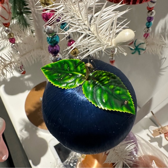 Large Satin Fruits Christmas Ornaments Vintage - Picture 10 of 16